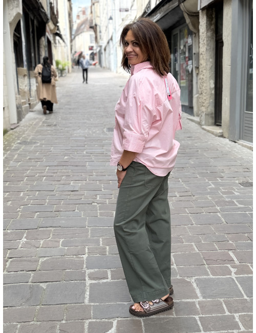 Chemise NINA BARBE rose Ma Petite Capsule