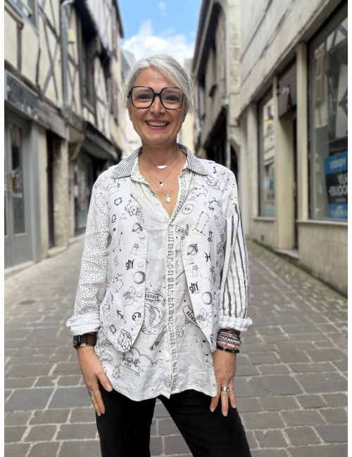 Chemise ISABEL lin zodiac ME369