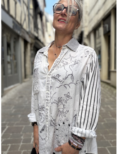 Chemise ISABEL lin zodiac ME369