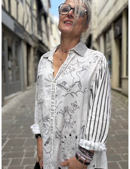 Chemise ISABEL lin zodiac ME369