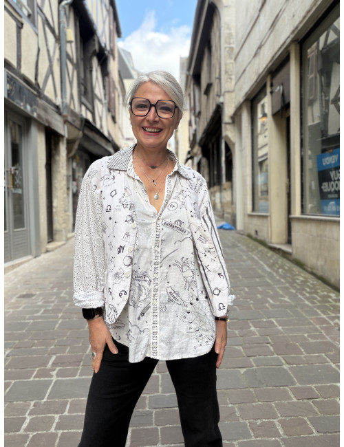 Chemise ISABEL lin zodiac ME369