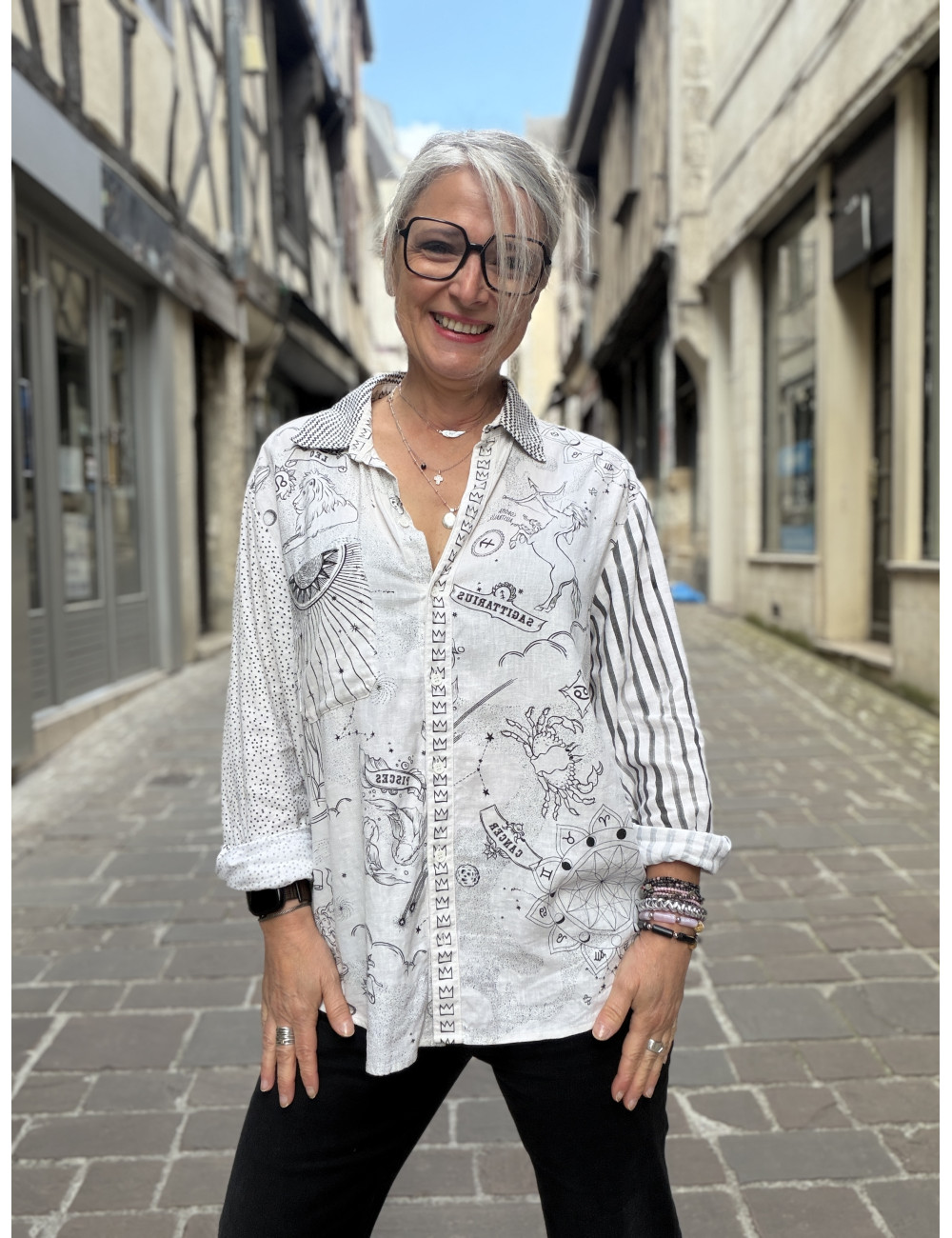 Chemise ISABEL lin zodiac ME369