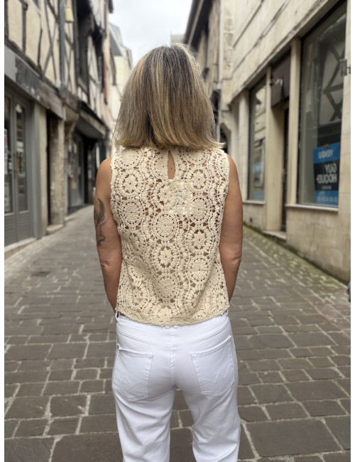 Top BAXTER bleached sand MSCH Copenhagen