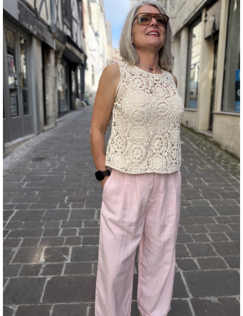 Pantalon FRANCISKA lotus MSCH Copenhagen