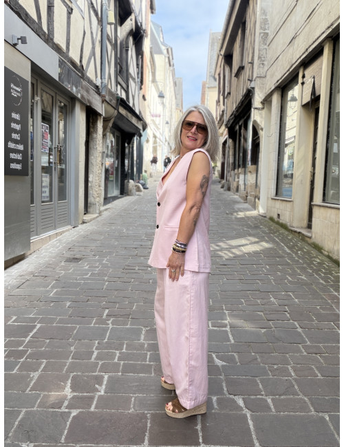 Pantalon FRANCISKA lotus MSCH Copenhagen