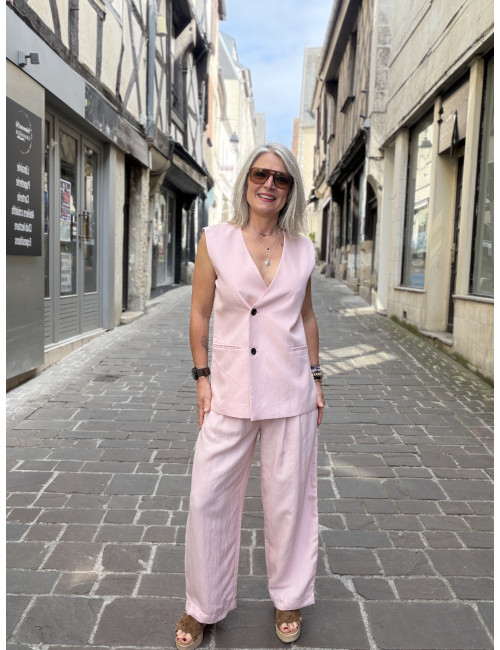 Pantalon FRANCISKA lotus MSCH Copenhagen
