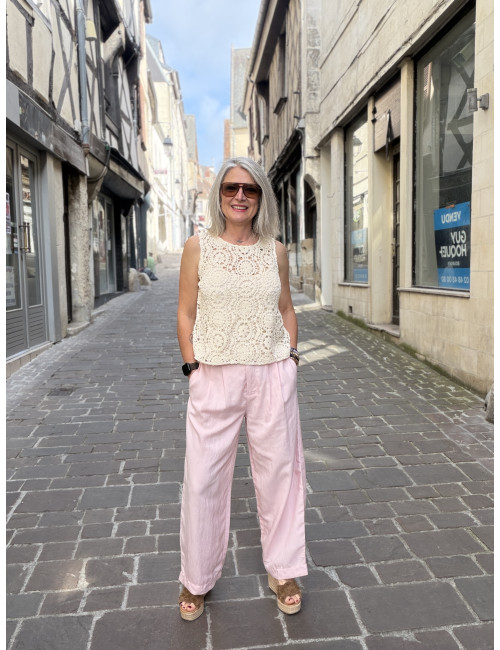 Pantalon FRANCISKA lotus MSCH Copenhagen