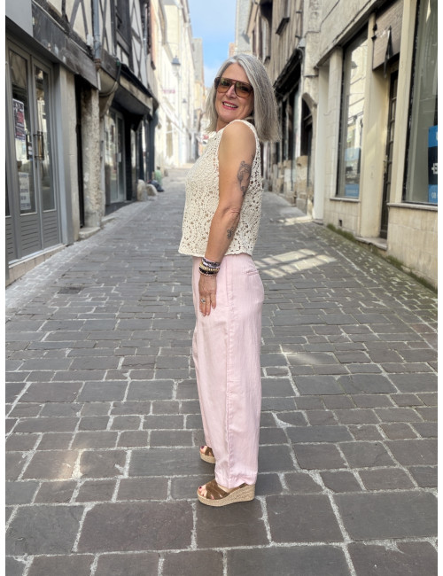 Pantalon FRANCISKA lotus MSCH Copenhagen