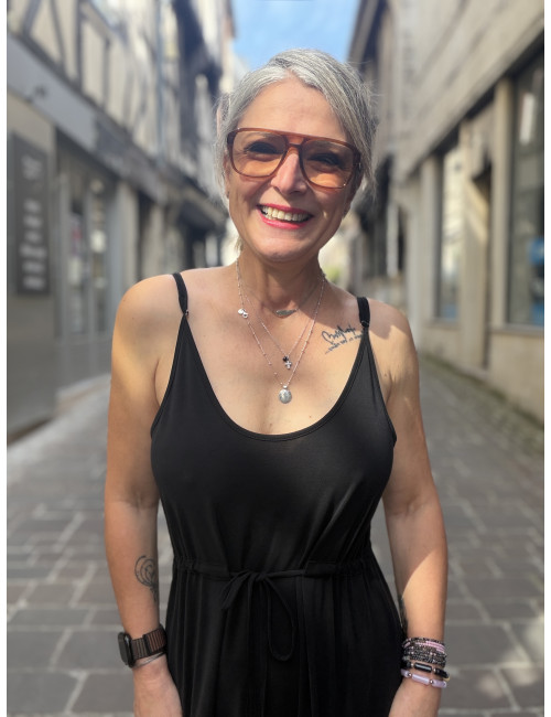 Robe RIA noir Laure+Max