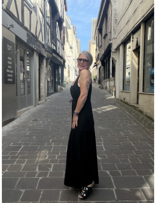 Robe RIA noir Laure+Max