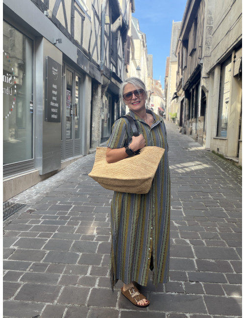 Robe longue TAMPA stripe Hod
