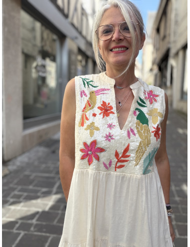 Robe perroquet Lola Casademunt