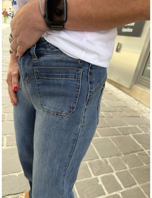 Jeans 7/8 NOEMI Cream