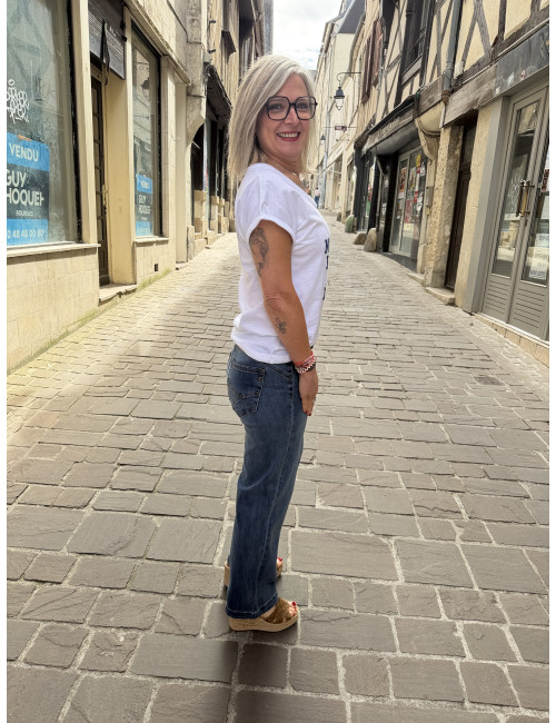 Jeans 7/8 NOEMI Cream