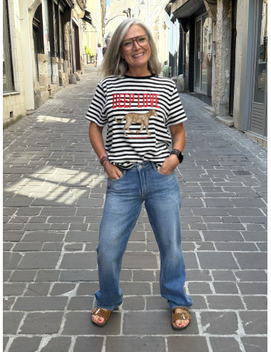 Jean high regular Le Temps Des Cerises