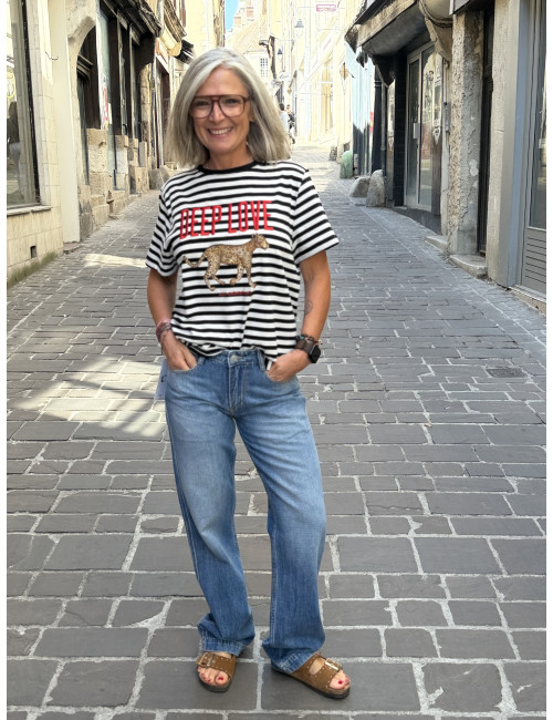 Jean high regular Le Temps Des Cerises