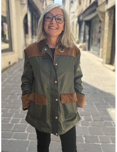 Parka NUALBY forest Nümph