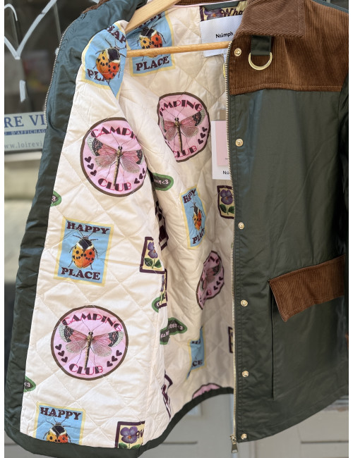 Parka NUALBY forest Nümph