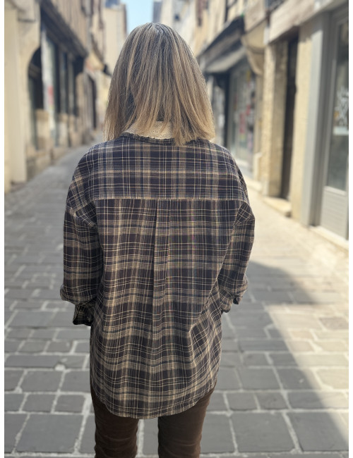 Chemise LUCILIA navy Hod