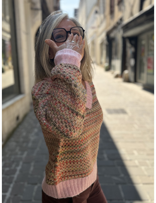 Pull NUSAMIA rosy Nümph