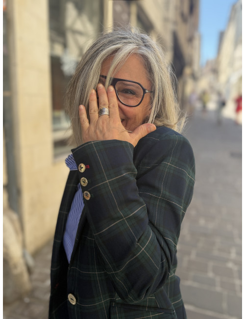 Veste à carreaux Lola Casasemunt