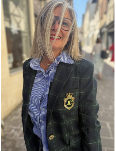 Veste à carreaux Lola Casasemunt
