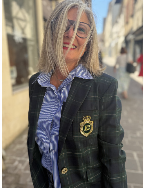 Veste à carreaux Lola Casasemunt