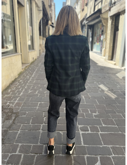 Veste à carreaux Lola Casasemunt