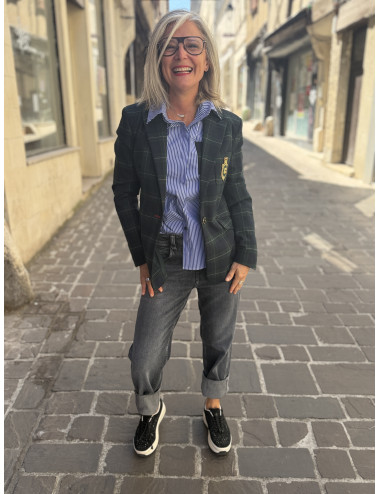 Veste à carreaux Lola Casasemunt