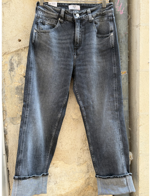 Jeans girl friend grey Le Temps Des Cerises