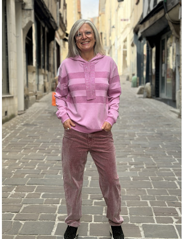 Pantalon GALA burgundy Hod