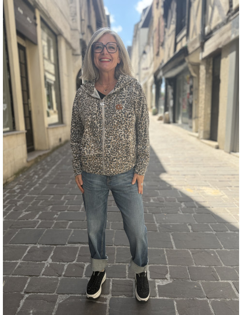 Gilet PAMELA maple Le Temps Des Cerises