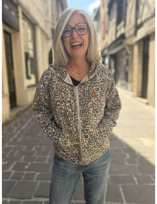 Gilet PAMELA maple Le Temps Des Cerises