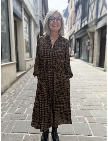 Robe longue AMY turi King Louie