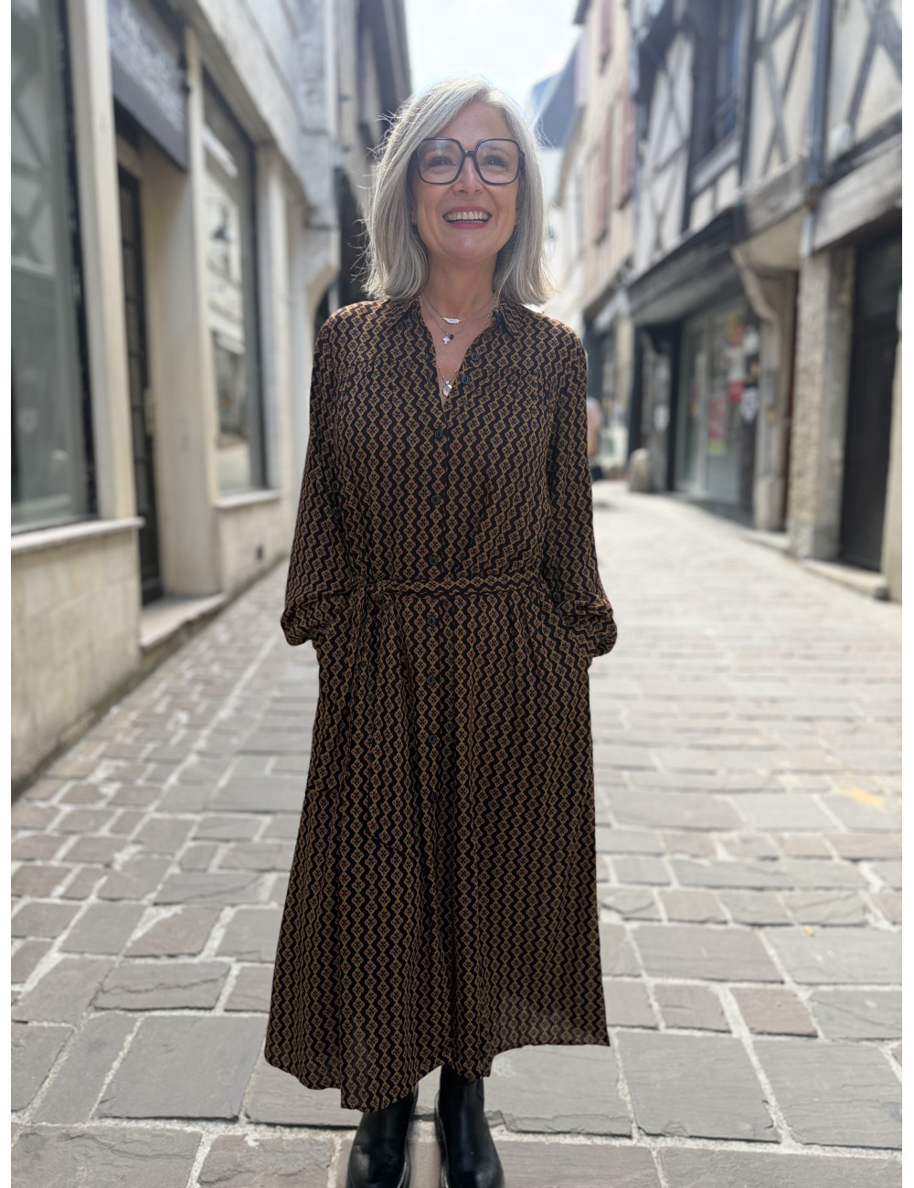 Robe longue AMY turi King Louie