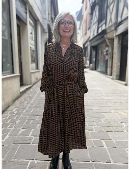 Robe longue AMY turi King Louie