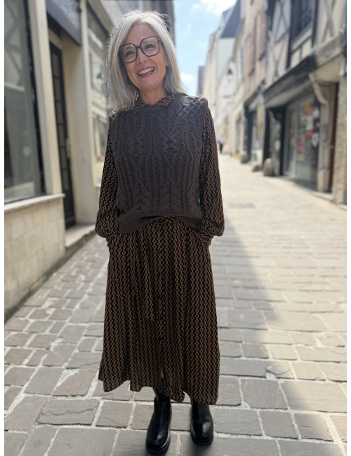 Robe longue AMY turi King Louie