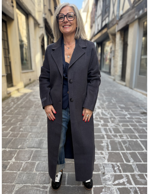 Manteau DUSTER anthracite Ma Petite capsule