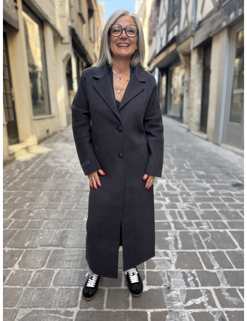 Manteau DUSTER anthracite Ma Petite capsule