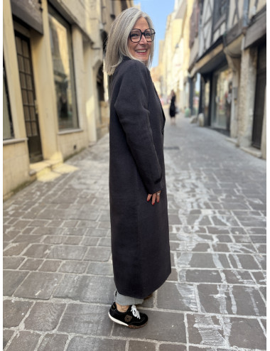 Manteau DUSTER anthracite Ma Petite capsule