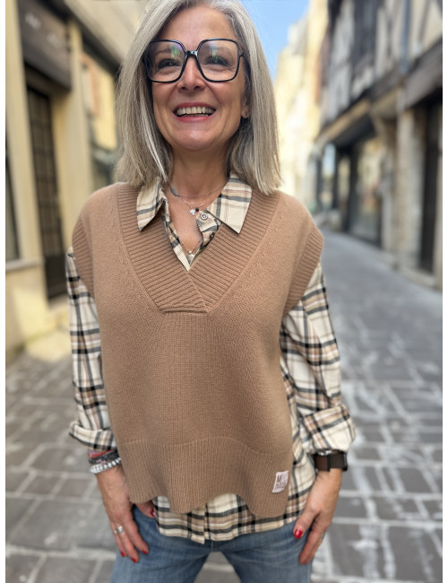 Pull sans manches ALCHIMIE Ma Petite Capsule