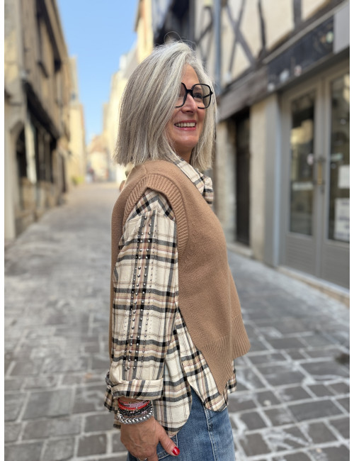 Pull sans manches ALCHIMIE Ma Petite Capsule