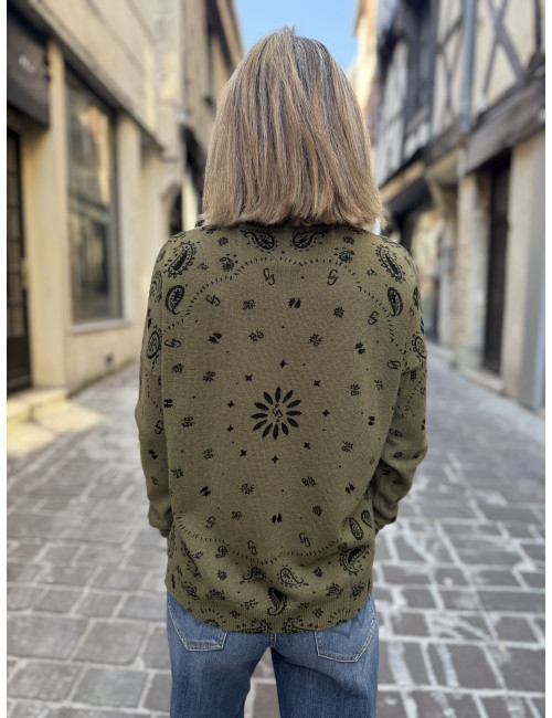Pull route 66 kaki Ma Petite Capsule