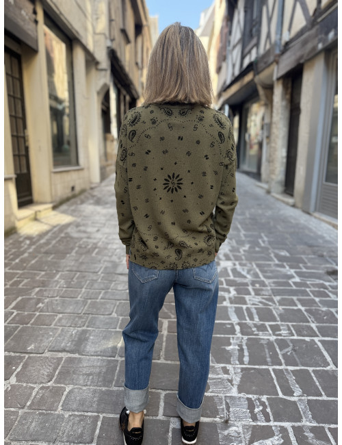 Pull route 66 kaki Ma Petite Capsule