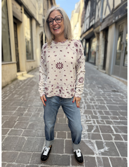 Pull route 66 sable Ma Petite Capsule