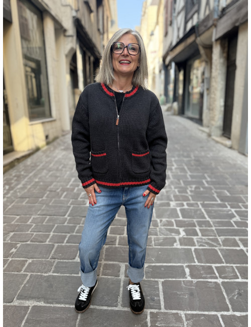 Veste IRENE slate One Tee