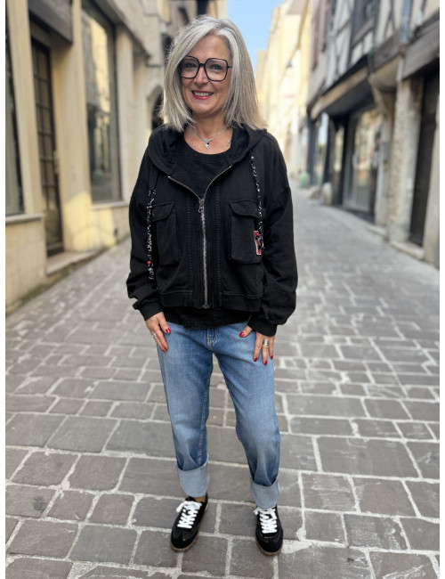 veste AMY black One Tee