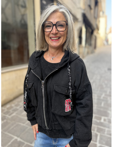 veste AMY black One Tee
