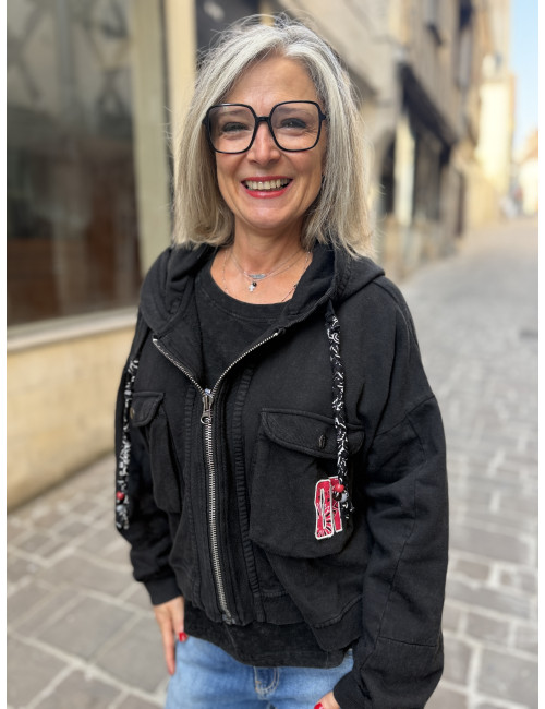 veste AMY black One Tee