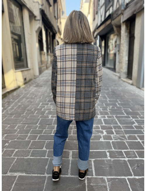 Veste NUAVEY grey mel Nümph